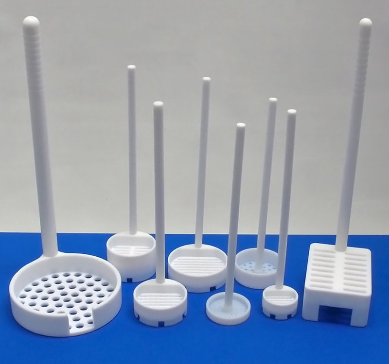 Variety of PTFE Dipper designs and sizes by APT