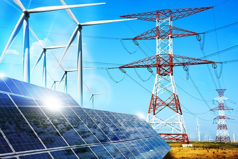 PTFE Insulators and parts for electric distribution