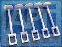 ptfe silver strip cradle