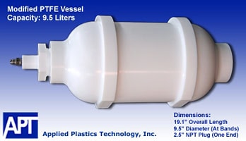 Modified PTFE Process Tank