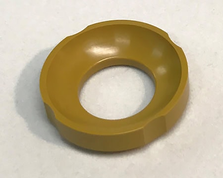 Valve seat machined from Torlon PAI